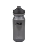 ZEFAL Sense Pro 65 Noir Fumé Bidon Velo - Gourde Velo Route et VTT Légère et Étanche - Fabriqué en France - 79 g, 650 ml