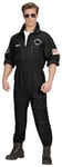 Widmann S.W.A.T. Costume pour homme, combinaison swat, noire, costume de groupe pour carnaval, taille S