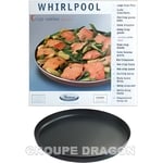 Plat crisp ø 32cm pour micro-ondes Whirlpool Jet - Modèle MT66 - Pièce d'origine Constructeur