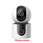 C500 Smart Camera Dual Lens PTZ 360° Pets&Facial Detection 4 Million Pixels Full