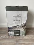 Snuggledown Natural Duvet Duck Feather Down 3-in-1 Duvet 13.5 Tog = 9 + 4.5