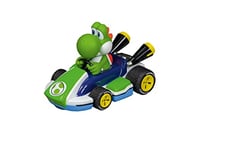 Carrera- Mario Kart Fahrzeug Yoshi Voiture de Circuit, 20031061, Multicolore