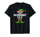 Acrobat Elf Matching Family Group Christmas Party Pyjamas T-Shirt