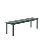 Muuto - Linear Hagebenk L: 170, Dark Green