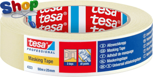 4323  Indoor  Masking  Tape  for  Painting  and  Decorating -  3  Day  Residue