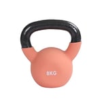 Endless Kettlebell avec revêtement en néoprène de 8 kg - Matériau : fer et néoprène, exercices de fitness et de musculation à la maison/salle de sport - Pour homme et femme