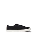 Timberland Womenss Newport Bay Bumper Toe Ox Trainers in Black Canvas (archived) - Size UK 9