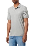 BOSS Mens Passenger Stretch-Cotton Slim-fit Polo Shirt with Logo Patch