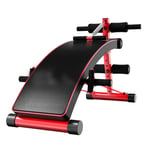 JJSFJH Slant Board/Ab Bench Adjustable Sit up Bench Slant Board Workout Abdominal Exercise Multifunction Bench Board