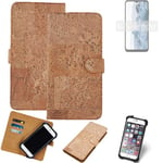 FOR Nokia G60 5G SMARTPHONE CASE COVER WALLETCASE CORK