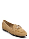 Maude Moccassin-S Loafers Låga Skor Beige BOSS