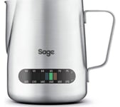 SAGE The Temp Control BES003UK Milk Jug, Silver/Grey