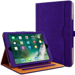 Étui Housse De Protection Support Violet Pour Tablette Apple Ipad 9.7 (6e Gén - 2017-18)