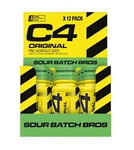 Cellucor C4 Original Pre-Workout Shot, Sour Batch Bros - 12 x 60 ml.