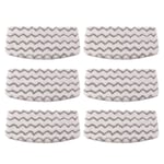 Dasing 6 Pcs Dirt Grip Microfiber Pads Replacement for Shark Steam Mop S1000 S1000A Vacuum Cleaners