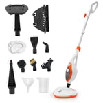 12-in-1 Hot Steam Mop Cleaner Upright &Handheld HardFloor Carpet Steamer Garment