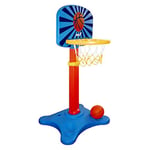 Sport1-Rookie Rookie Lampadaire Basket pour Enfants sur Pied en Plastique. Hauteur 119-159 cm. Panier réglable pour l'intérieur et l'extérieur, Giochi da Giardino per Bambini