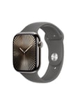 Apple Watch Series 10 GPS + Cellular, 46mm, Titanium Case, Sport Band