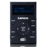 Lenco PDR-11 DAB Radio, Musta