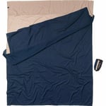 Cocoon Double Travel Sheet or Double Sleeping Bag Liner - 100% Egyptian Cotton 