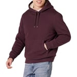 Amazon Essentials Sweat à Capuche avec Doublure Sherpa Homme, Bordeaux, XL