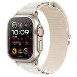 MRAIN-H Breveté Alpine Loop Compatible avec Bracelet Apple Watch Ultra 2 1 49mm 46mm 45mm 44mm 42mm 41mm 40mm 38mm Femme Homme, Bracelet sport en nylon iWatch Series SE 10/9/8/7/6/5/4/3/2/1