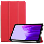 samsung Samsung Galaxy Tab A7Lite 8.7" T220 Tri-Fold PU Case Red