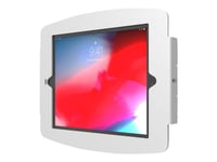 Compulocks Ipad 10.2" Space Enclosure Wall Mount - Innhegning - For Nettbrett - Låsbar - Høyverdig Aluminium - Hvit - Skjermstørrelse: 10.2" - Monteringsgrensesnitt: 100 X 100 Mm - Veggmonterbar - For Apple 10.2-Inch Ipad (7. Generasjon, 8. Generasj