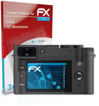 atFoliX 3x Protecteur d'écran pour Leica Q2 Monochrom clair