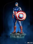 MARVEL Infinity Saga Captain America Battle of NY 1/10 BDS Statue Iron Studios