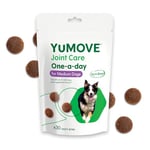 YuMOVE ONE-A-DAY Chews For Medium Dogs | Joint Supplement for Stiff Dogs with Glucosamine, Chondroitin, Green Lipped Mussel | 30 Chews - 1 Month supply