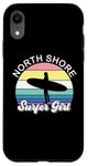 Coque pour iPhone XR Surfer Girl North Shore Hawaii Hawaii Surf Beach