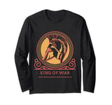 Ares Greek Warrior Helmet King of War Long Sleeve T-Shirt