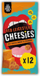 CHEESIES | Crunchy Cheese Keto Snack | Red Leicester | 100% Cheese | Sugar Free,