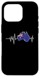 iPhone 16 Pro Flag Country Heartbeat Australia Australian Flags World Map Case