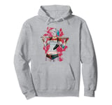 Suicide Squad Harley Quinn Drawn Bat Pullover Hoodie