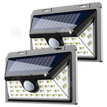 INN® Solar Light 34LED Solar lamp Solar vägghängande Rörelsesensor Nödlampa Svart ljus Skal Vitt ljus med t