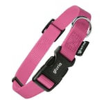 Hundhalsband Gloria Slät Rosa Storlek S (27-37 cm)