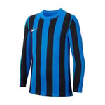 Nike Strp Dvsn IV Jsy T-shirt à manches longues unisexe pour enfant, Mixte enfant, CW3825-463, Bleu roi/noir/blanc., 12-13 ans