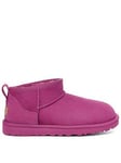 UGG Classic Ultra Mini Mangosteen Boots - Purple, Purple, Size 7, Women