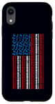 Coque pour iPhone XR Clavier électrique drapeau américain 4 juillet pour homme et femme