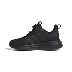 adidas Racer TR23 Hook and Loop Shoes Kids Running, core Black/core Black/Grey Five, 3 UK