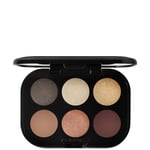 Mac Connect In Colour X6 Eye Shadow Palette- Intimate Nudes