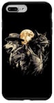 Coque pour iPhone 7 Plus/8 Plus Loup Alpha Loup-garou Meme Male Art Artwork Werewolf Wolf