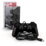 NEW BLACK WIRED GAMEPAD CONTROLLER REMOTE FOR PLAYSTATION 3 PS3