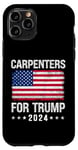 Coque pour iPhone 11 Pro Charpentiers pour Trump 2024