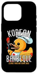 iPhone 16 Pro Korean Barbeque Rubber Duck BBQ Grill Duckling Griller Case