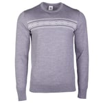 Dale of Norway Sverre Masc Sweat Homme, Smoke/Off White/Dark Charcoal, XXL