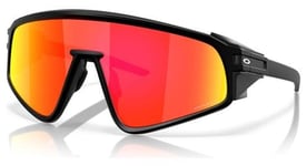 Lunettes oakley latch panel matte black   prizm ruby   ref   0oo9404 1635