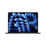 Apple MacBook Air 15,3'' 256Go SSD 16Go RAM Puce M3 CPU 8 cœurs GPU 10 cœurs Minuit Nouveau